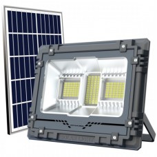 Solar Προβολέας LED 500W SMD με Φωτοβολταϊκό πάνελ & Μπαταρία σε Ψυχρό Φως Στεγανός IP65 6609
